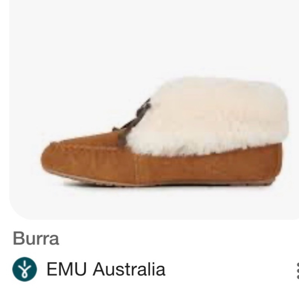 EMU Australia Burra Tan and Cream Slippers